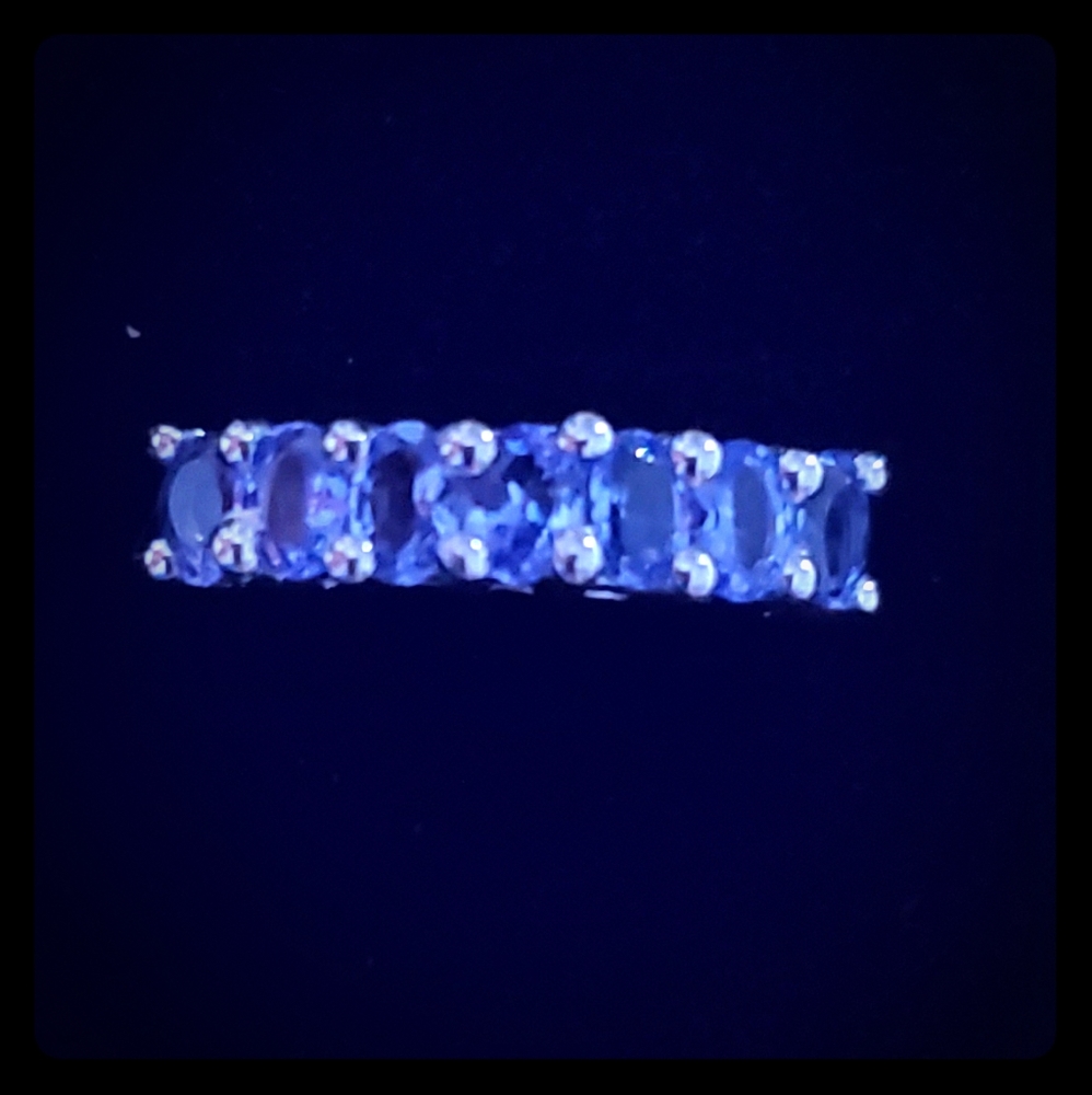 Sterling Silver Tanzanite Ring